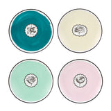 Vista Alegre Herbariae | Set 4 Dessert Plates
