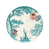 Plate Heritage | Boat Aqua