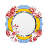 Plate Royal x 6pcs | Multicolor Large