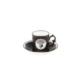 Vista Alegre Herbariae | Tea cup and saucer Black