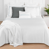 Duvet Cover | Ornato White / Midnight