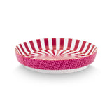 Set/2 Tazas Pequeñas sin Oreja Rayas Reales y Punta de Té