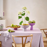 High Tray Metal Matt Lilac 20x30cm