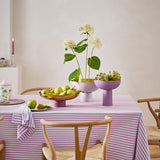 High Tray Metal Matt Lilac 23x24cm