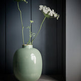 Vase Metal Green 32cm