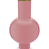Vase Metal Medium Pink 24x40cm