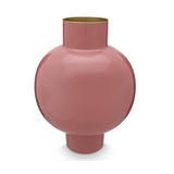 Vase Metal Large Old Pink 31.5x42cm