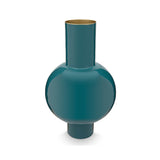 Vase Metal Medium Dark Green 24x40cm