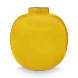 Vase Metal Yellow 23cm