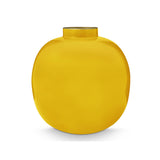 Vase Metal Yellow 23cm