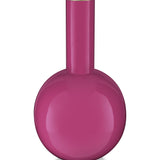 Vase Metal Small Bright Pink 15x26cm