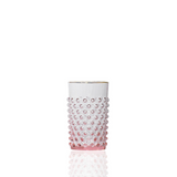 Anna Von Lipa | Hobnail Glass Rose + Gold 250 ml set 6 pc