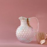 Anna Von Lipa | Paris Hobnail Confetti Jug 2L Peach Melba