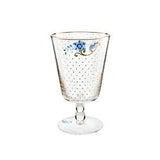 Water Glass Royal | Golden with Dots
