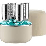 90g Silverplated Champagne Box Creme | Martelé